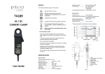 AC / DC CURRENT CLAMP User Guide