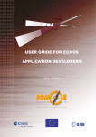 USER GUIDE FOR EGNOS APPLICATION DEVELOPERS