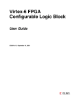 Xilinx UG364 Virtex-6 FPGA Configurable Logic Block User Guide