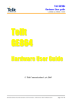 Telit TRIZIUM Hardware User Guide