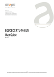EQUOBOX RTU User Guide EQUOBOX RTU-M-BUS