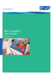 MSC Ecolabel User Guide - Marine Stewardship Council
