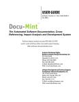 Docu-Mint User Guide