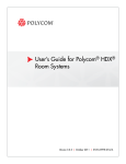 User's Guide for Polycom HDX Room Systems, Version 3.0.3