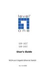 User's Guide GSW-1657 GSW-2457