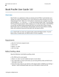 Book Proofer User Guide 1.0.1