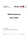 Mobile Gateway User Guide