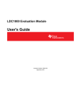 LDC1000 Evaluation Module User Guide