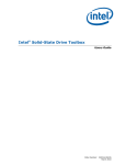 Intel Solid-State Drive Toolbox User Guide