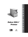 Zebra 105SL User Guide