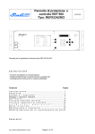 USER MANUAL REF933A2 - Benvenuto su Sindi.it