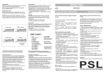 SPECTRA user manual.cdr - Professional Sound Light Professional
