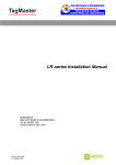 LR-series Installation Manual - catalogo