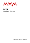 DECT Installation Manual