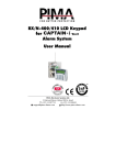 RX/N-400/410 LCD Keypad for Alarm System User Manual