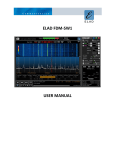 ELAD FDM-SW1 User Manual