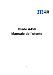 Blade A450 User Manual _Italy TIM_ V1.3 - 0317