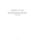 ConQueSt User Manual - Knowledge Discovery and Data Mining