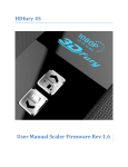 HDfury 4S User Manual Scaler Firmware Rev 1.6
