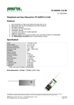 TX-AUDIO-2.4/AE Datasheet and User Manual for TX-AUDIO