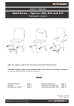 User's Manual Weld Series – Spencer 420, 425 and 427 Transport