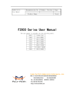 F2X03 Series User Manual