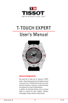 T-TOUCH EXPERT User's Manual