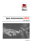 Spac Automazione 2013 - User manual