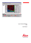 Leica Confocal Software LCS User Manual