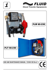 Diesel fuel transfer station FLW FLT 60-230V/50Hz