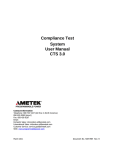 CTS 3.0 User Manual - AMETEK Programmable Power