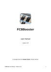 FCBBooster User Manual