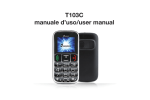 T103C manuale d'uso/user manual