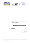 JIRA User Manual - ACS - Advanced Computer Systems