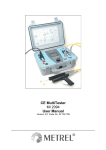 CE MultiTester MI 2094 User Manual