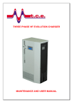 three phase hf evolution charger maintenance and user manual