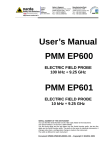 User's Manual PMM EP600 PMM EP601