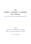 PSI Graphic Transport Framework User Manual