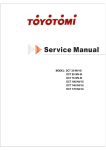 Service Manual DCT 35 INV-S