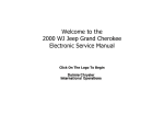 the 2000 WJ Jeep Grand Cherokee Electronic Service