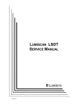 LUMISCAN LSDT SERVICE MANUAL