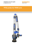 TP20 probe for FARO arm Installation and user's guide