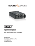 MM-1 User Guide and Technical Information