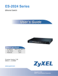 ES-2024 Series User's Guide V3.90 (Dec 2008) - Server 2
