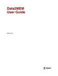 Xilinx Data2MEM User Guide