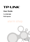TpLink POE Adaptor User Guide