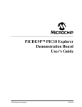 PICDEM PIC18 Explorer Demonstration Board User's Guide