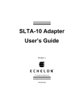 SLTA-10 Adapter User's Guide
