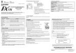 FX1N-485-BD RS-485 COMMUNICATION BOARD USER'S GUIDE