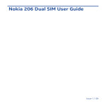 Nokia 206 Dual SIM User Guide